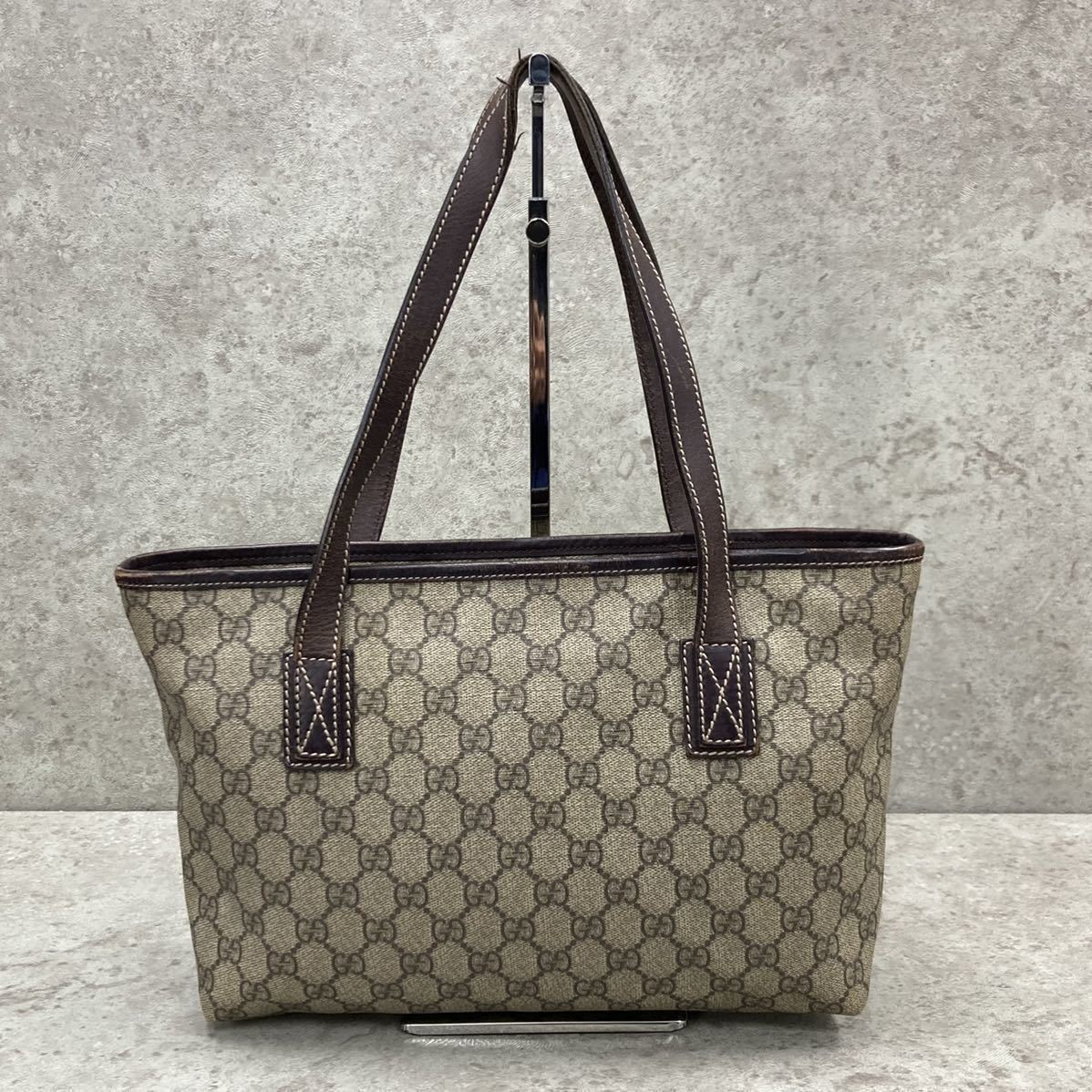 1円～ 【最高級の逸品】美品 GUCCI グッチ トートバッグ ハンドバッグ 