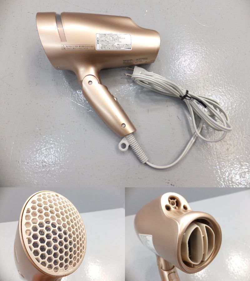 ☆中古品 Panasonic パナソニック EH-NA0B ヘアドライヤー ナノケア ピンク 取扱説明書付き 同梱不可 1円スタート【家電】 ナノケア Panasonic - Plus 中古Panasonic 中古品8738パナソニック