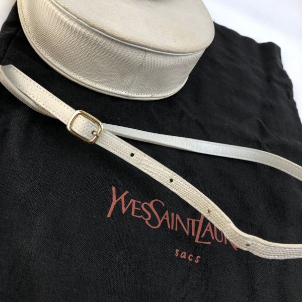希少 Yves Saint Laurent イヴ サンローラン YSL リザード 希少 Yves Saint Laurent イヴ サンローラン YSL リザード