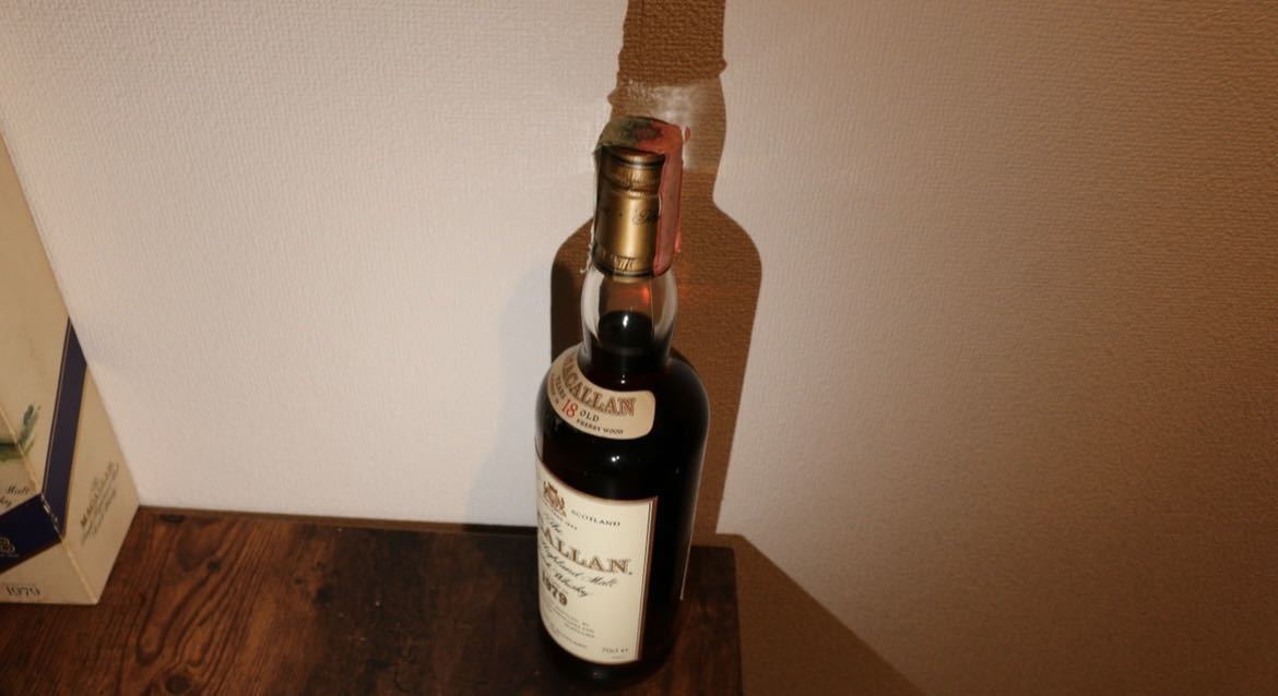 未開栓】 古酒 マッカラン The MACALLAN 18年 1979年 43％ ウイスキー