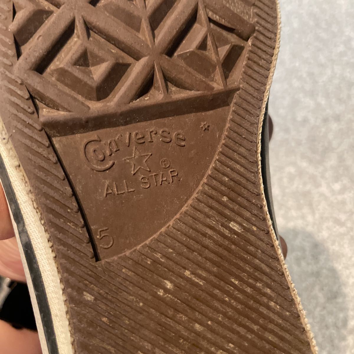 90s USA製 CONVERSE allstar us5 アメリカ製 vintage コンバース 