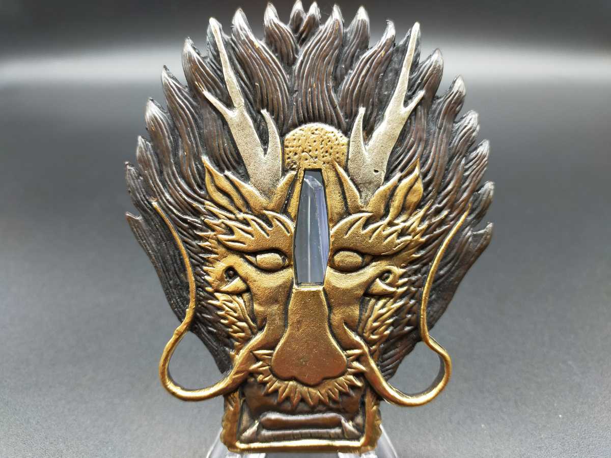 刀鍔 銅地 鍔 日本刀装具 細工 金銀メッキ つば 絵金銀 刀 Q6596