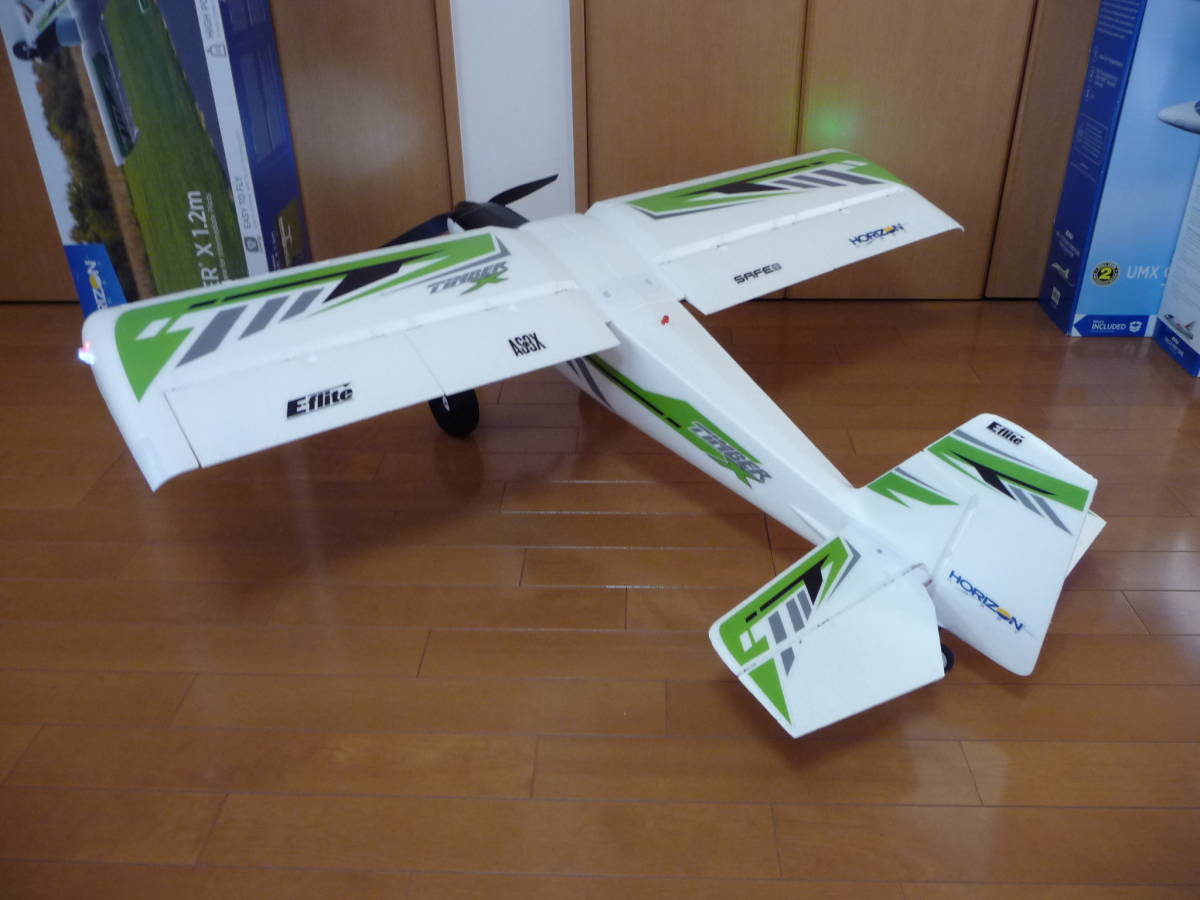 取引終了】ラジコン飛行機 horizon hobby tinber 取引終了】ラジコン