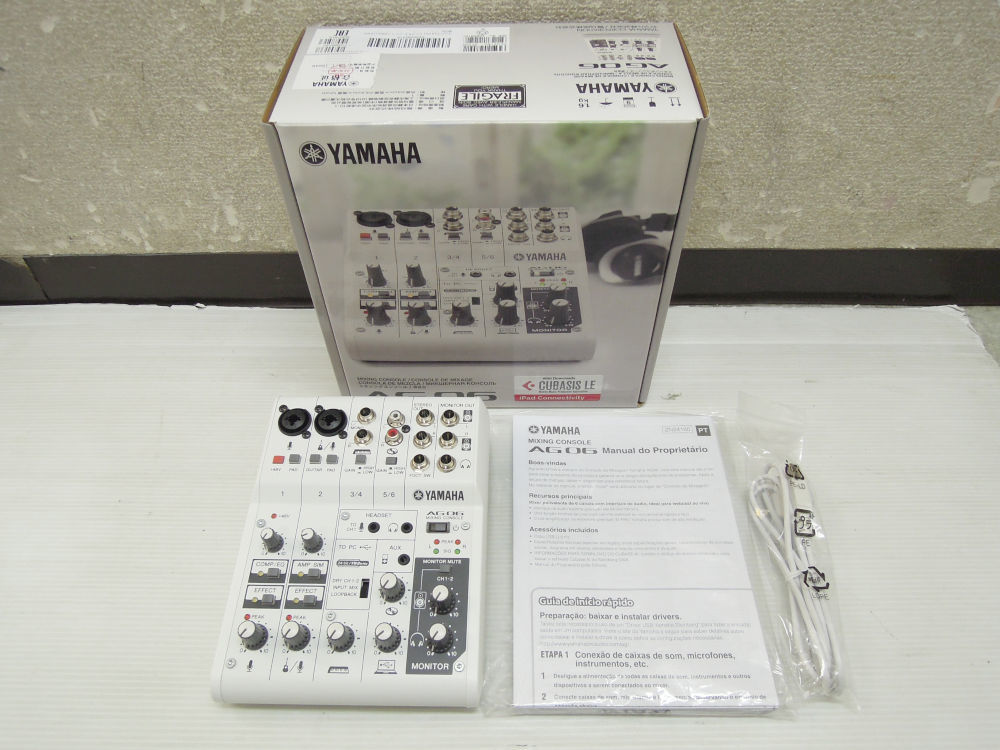 直販最激安 2803) 極美品 YAMAHA AG06 ヤマハ ウェブキャスティング