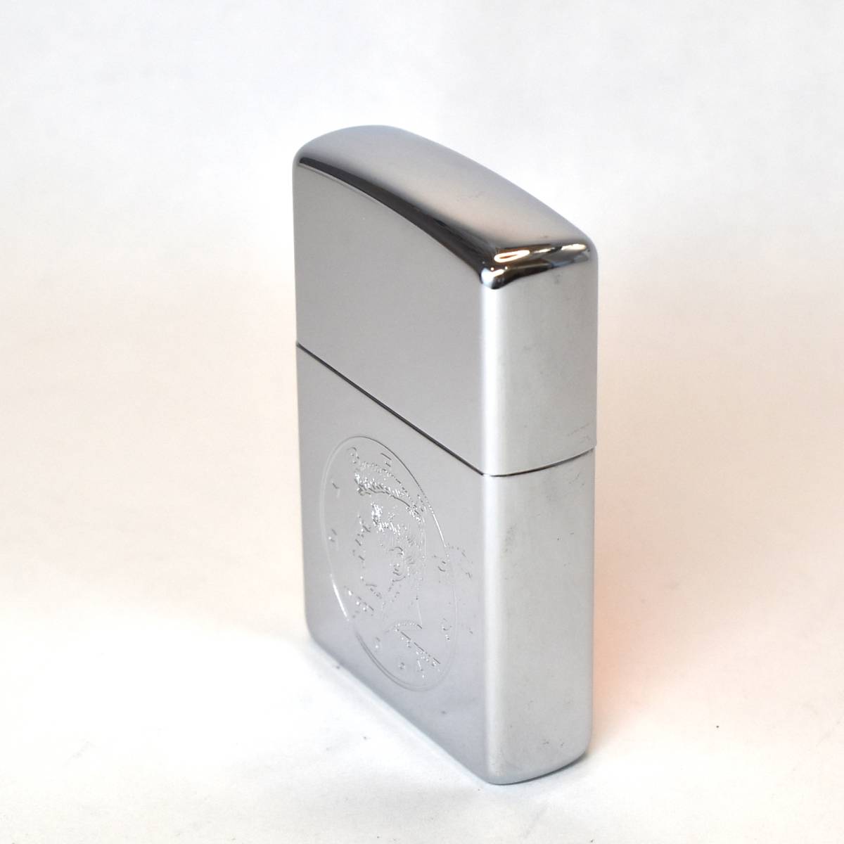 ZIPPO/ジッポー LIBERTY IN GOD WE TRUST 2000 コイン貼り 1999年製 