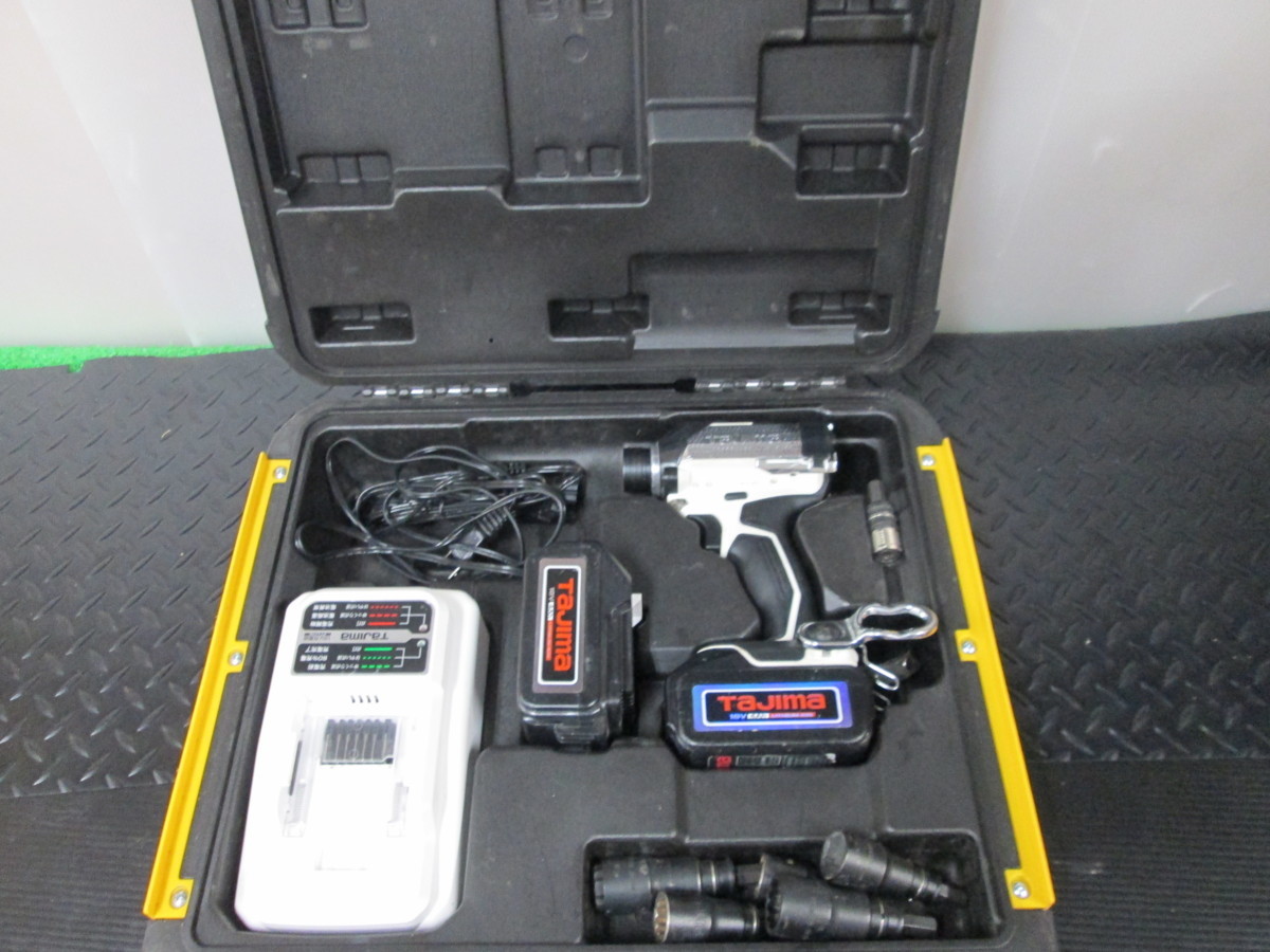 定番人気，大得価 品 タジマ / Tajima 18V 太軸インパクト 足場200 PT-A200SET 領収書OK(本体)｜売買されたオークション情報、yahooの商品情報をアーカイブ公開 - オークファン インパクトレンチ