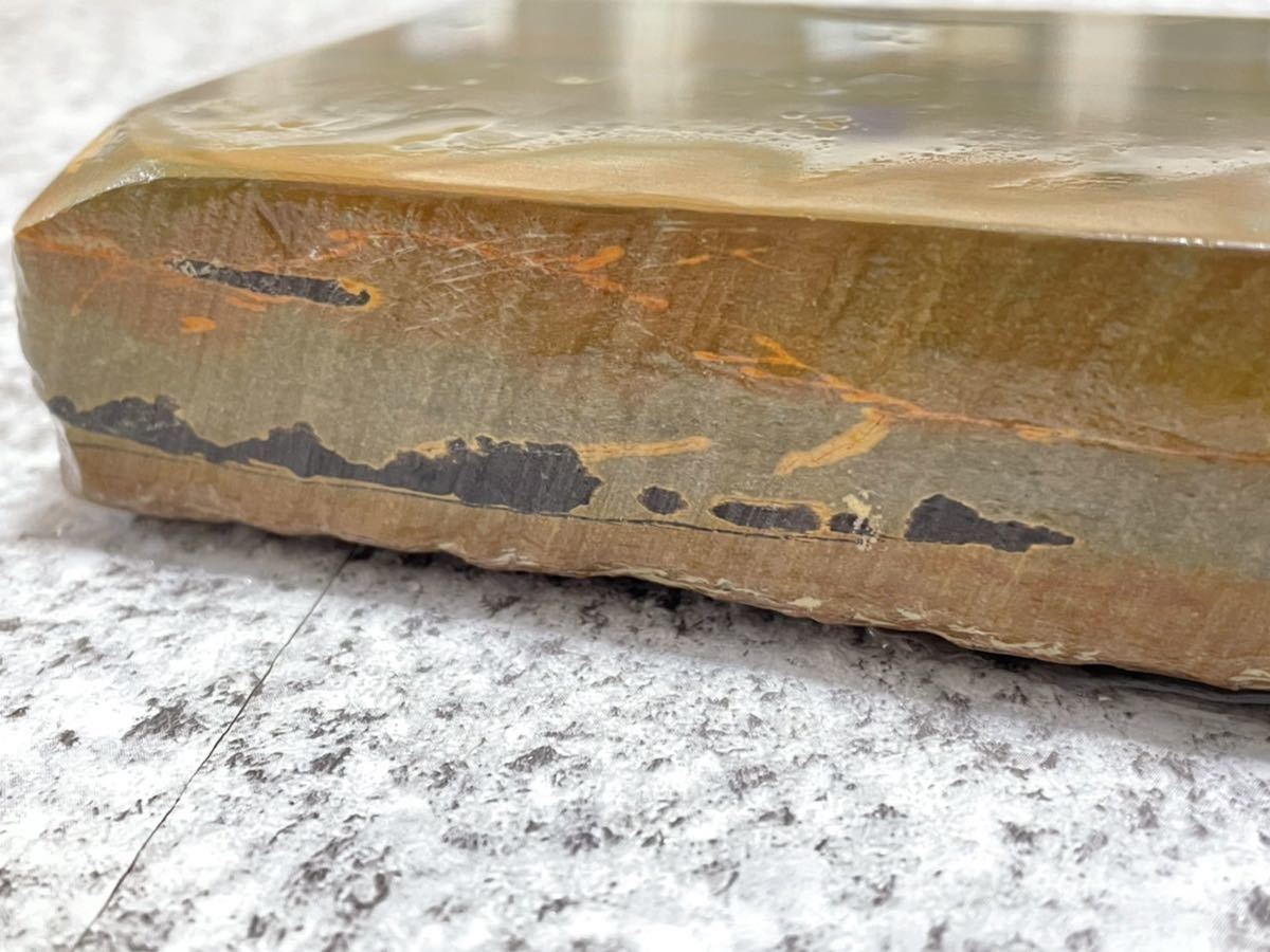 天然砥石 正本山合砥 : 京都 白巣板 大平山 極上 &frasl; 263ｇ 仕上砥石 - 正本山砥石 | 京都鳴瀧産出 未使用品 (2)|跨買TOKUKAI