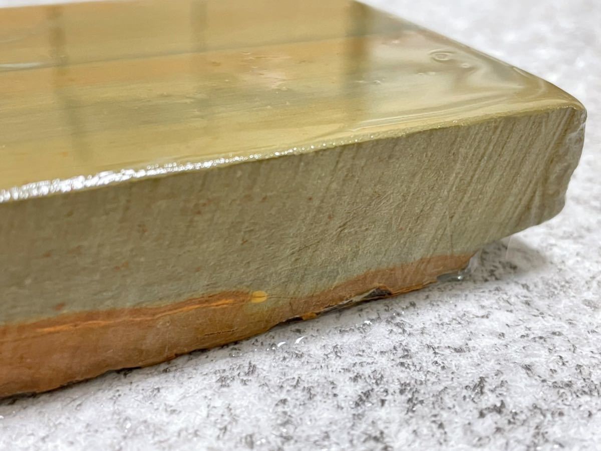 天然砥石 正本山合砥 : 京都 白巣板 大平山 極上 &frasl; 263ｇ 仕上砥石 - 正本山砥石 | 京都鳴瀧産出 未使用品 (2)|跨買TOKUKAI