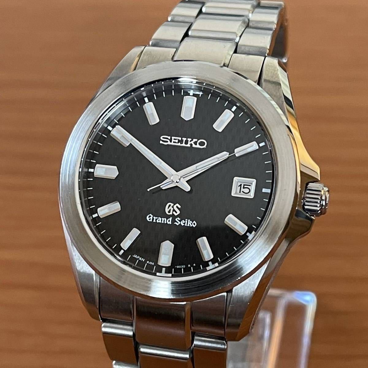 グランドセイコー SEIKO 8J56-8020 GRAND SBGF021 黒文字盤 Seiko 