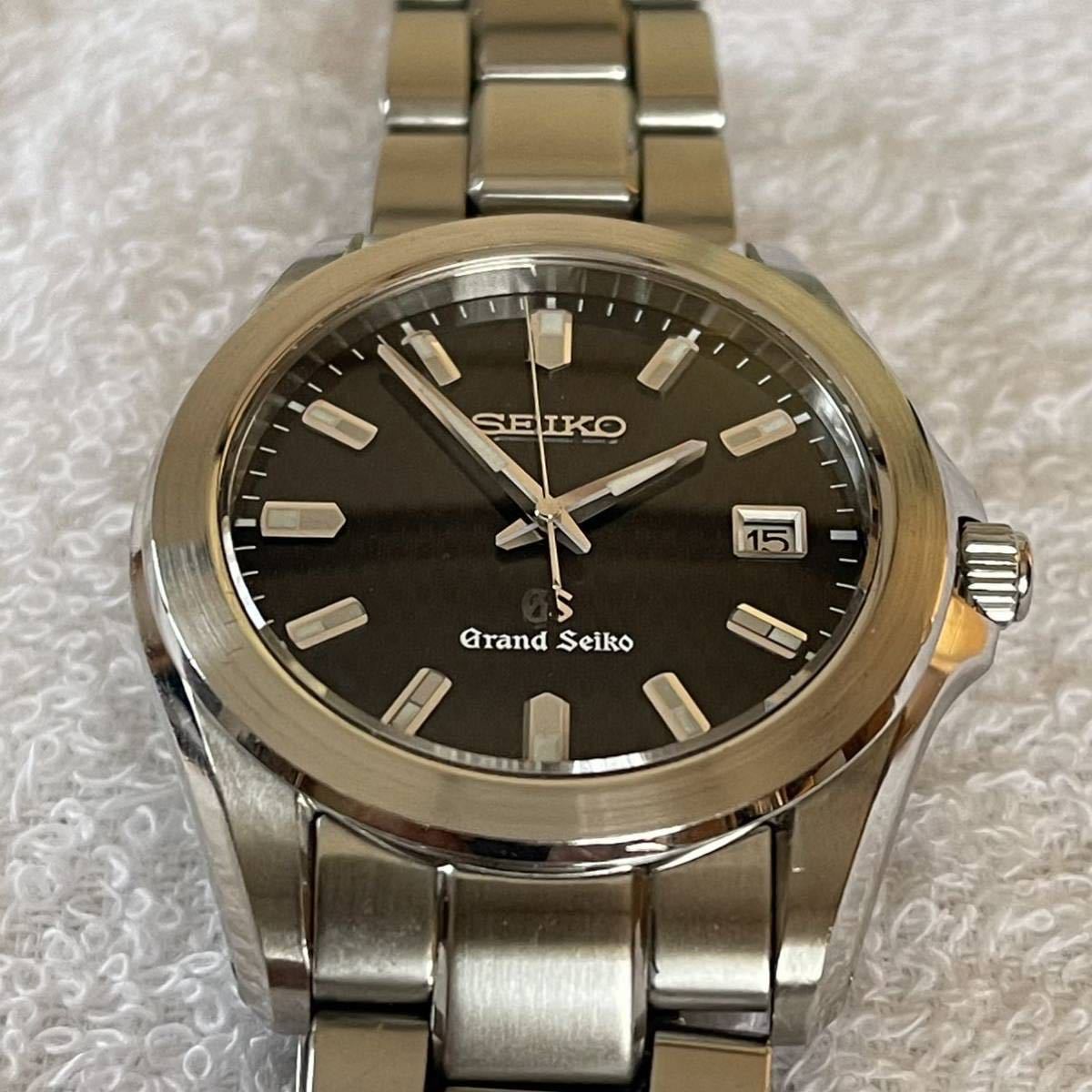 グランドセイコー SEIKO 8J56-8020 GRAND SBGF021 黒文字盤 Seiko 