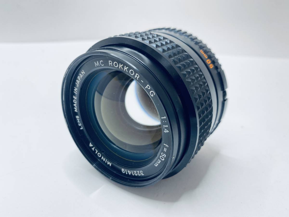 新作入荷，限定SALE 良品 MINOLTA ミノルタ MC ROKKOR-PG 50mm F1.4 #q63B(ミノルタ)｜売買されたオークション情報、yahooの商品情報をアーカイブ公開 - オークファン ミノルタ