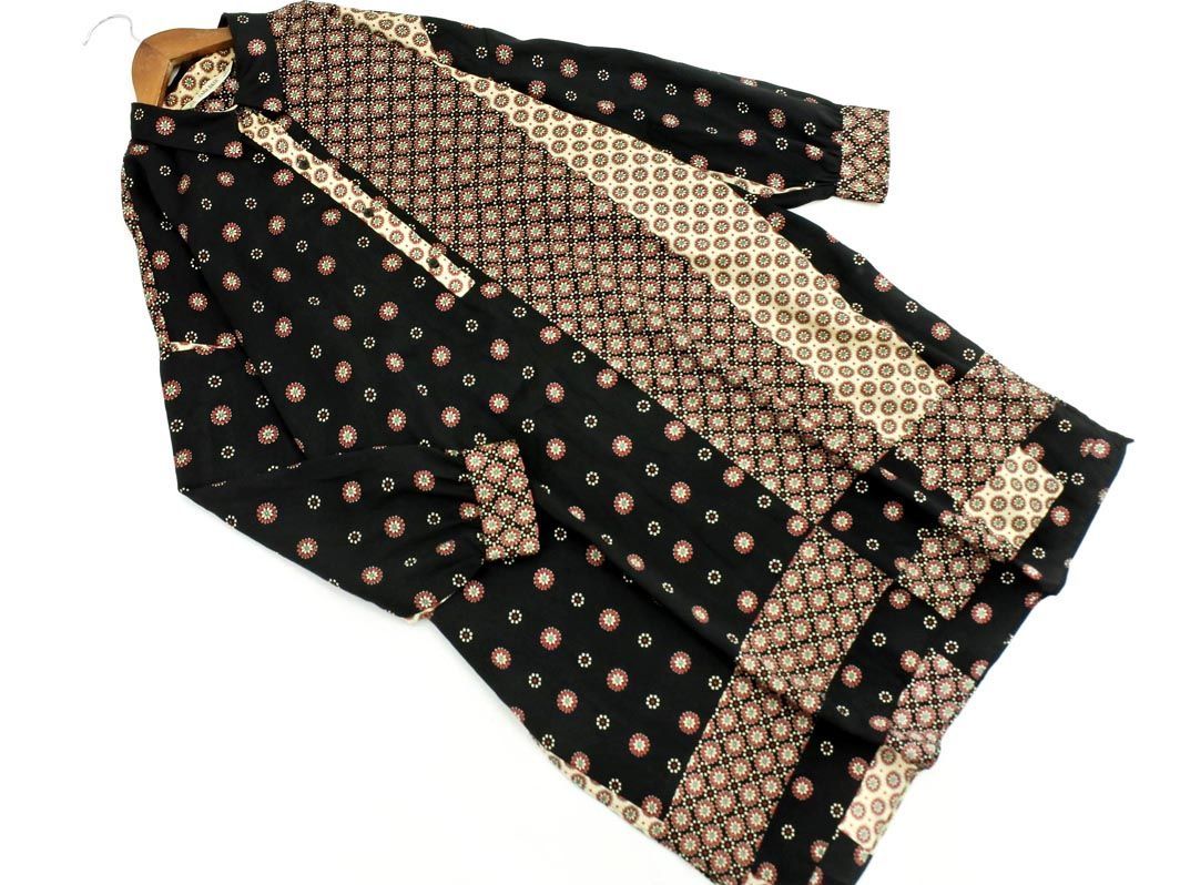 ネコポスok Zara Basic ザラ ベーシック サイドスリット 花柄 シャツ ワンピース Sizem 黒 Cac6 ワンピース 売買されたオークション情報 Yahooの商品情報をアーカイブ公開 オークファン Aucfan Com