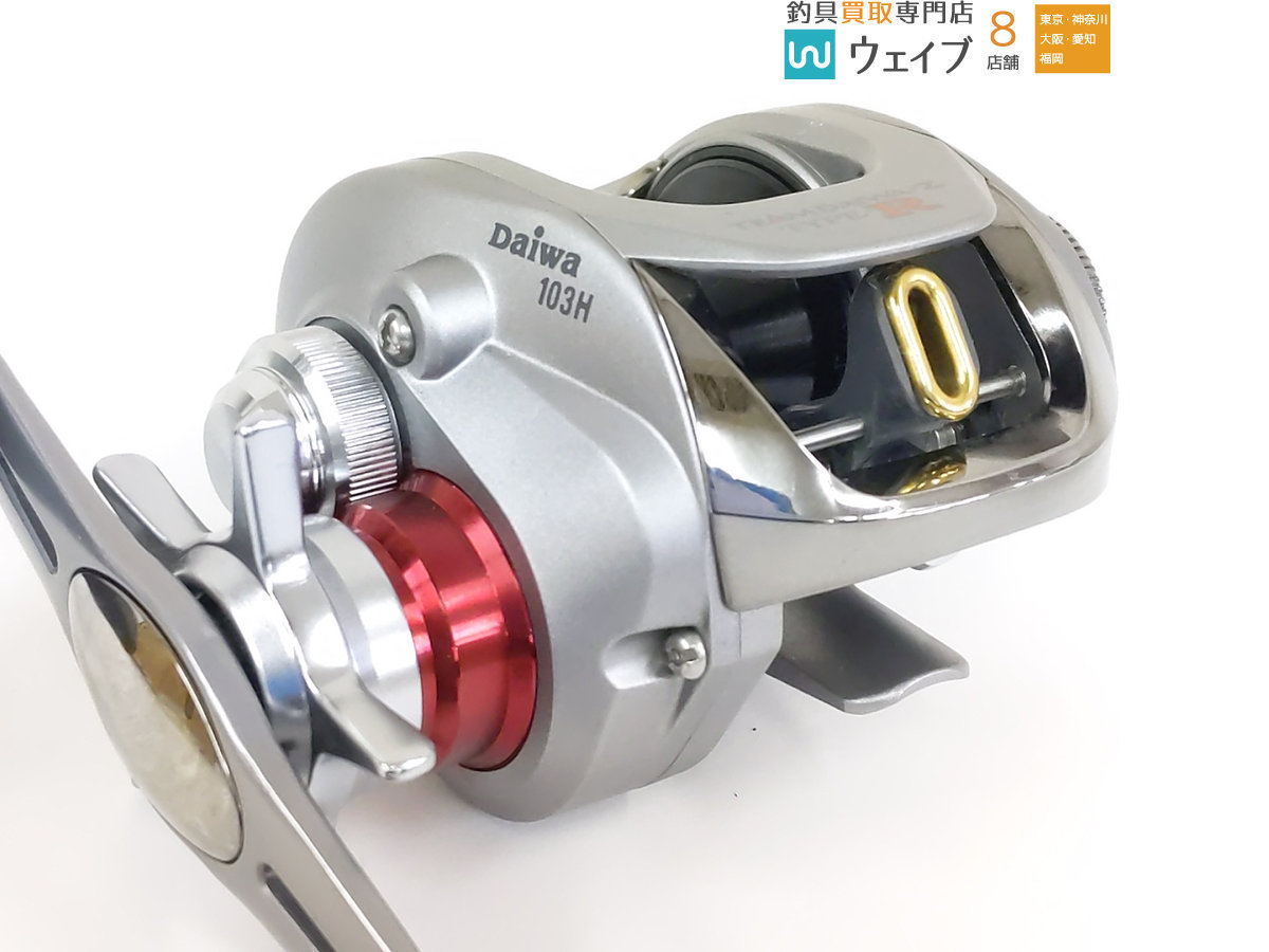 TD-Z 103H TYPE R+ 右巻き ベイトリール ダイワ チームダイワZ タイプR 103H 美品 TD-Z 103H TYPE R+ 右巻き