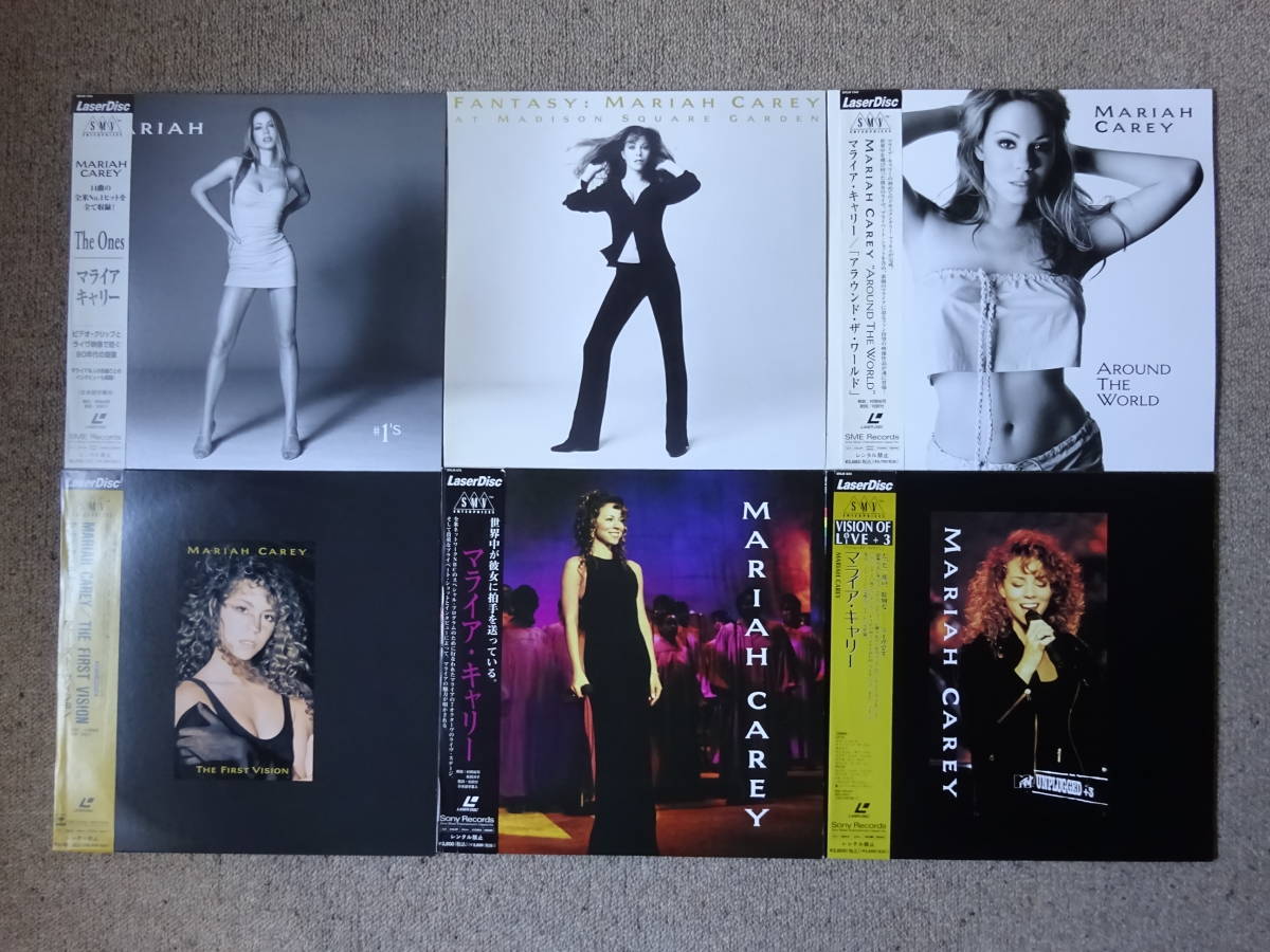 【得価】 MARIAH CAREY マライアキャリー レーザーディスク 6枚セット THE ONES FANTASY AROUND THE WORLD THE FIRST VISION MTV UNPLUGGED＋3(ロック、ポップス一般)｜売買されたオークション情報、yahooの商品情報をアーカ ロック、ポップス一般