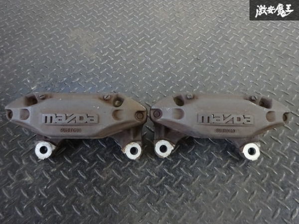 【品質保証，新作】 マツダ 純正 FD3S RX-7 RX7 フロント ブレーキ キャリパー 4POT 16インチ用 左右セット パッドおまけ 13B-REW ロータリー部品 即納 棚15-2(その他)｜売買されたオークション情報、yahooの商品情報をア その他