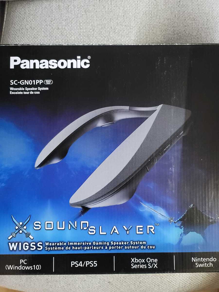 パナソニック Panasonic SC-GN01 PP[ゲーミング ネックスピーカー] ゲーミングネックスピーカー パナソニック SC-GN01 スピーカー 有線 SC