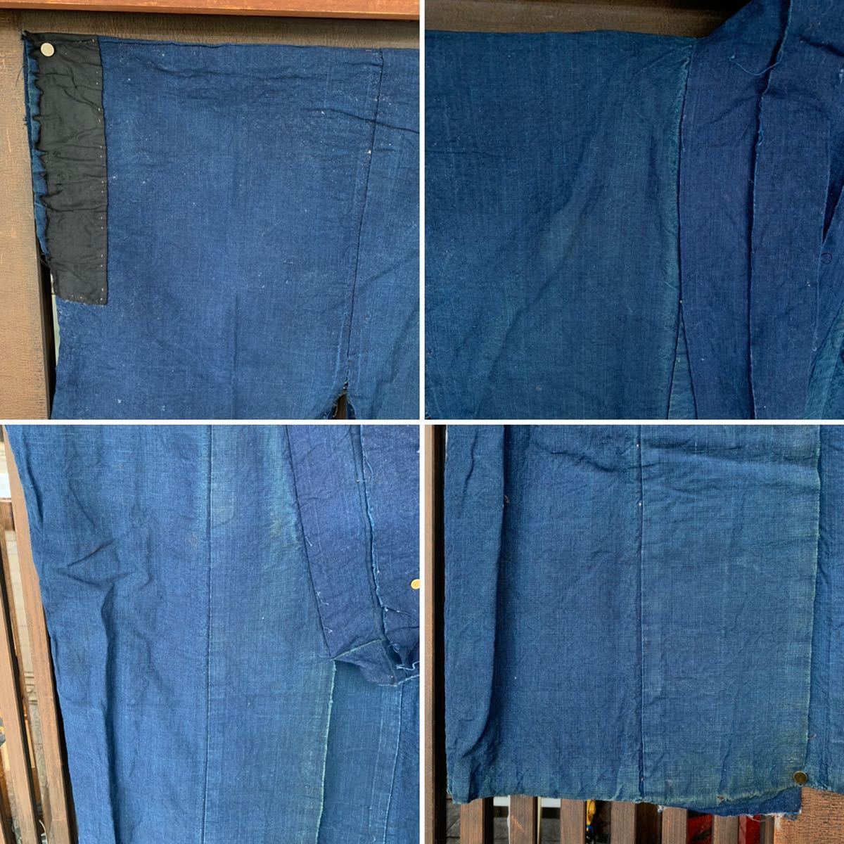 大判8幅襤褸の布団袋ボロつぎはぎjapan vintage boro