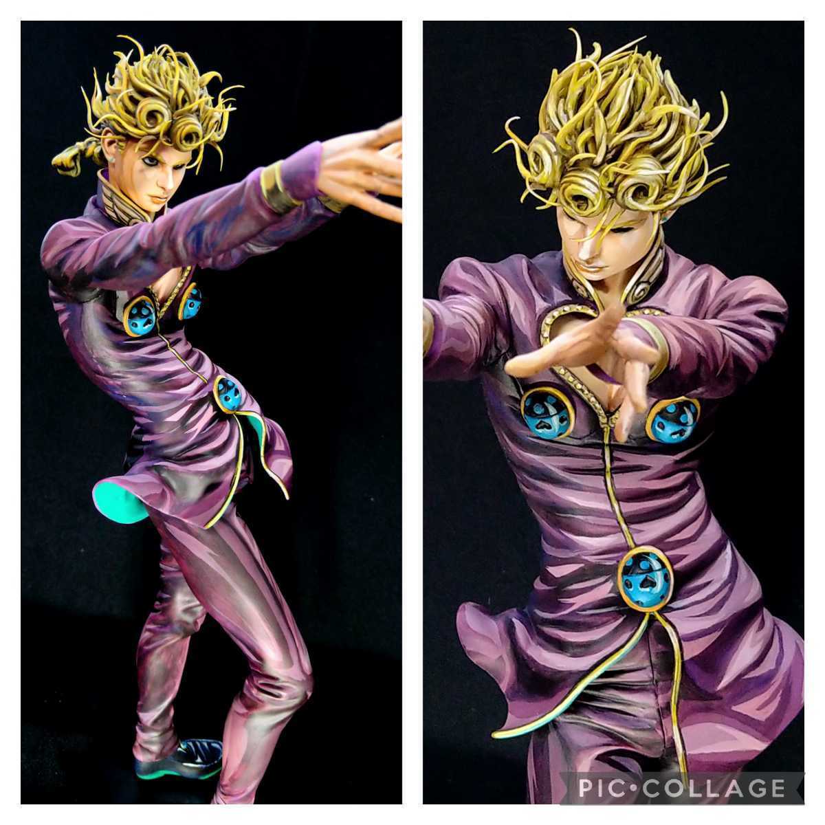 二次元 リペイント ジョルノ ジョバーナ 頭髪追加 塗装済 完成品 