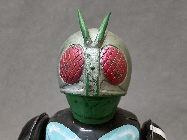 ○ 仮面ライダー ブリキ製 ゼンマイ二足歩行型 エンゼル 当時物