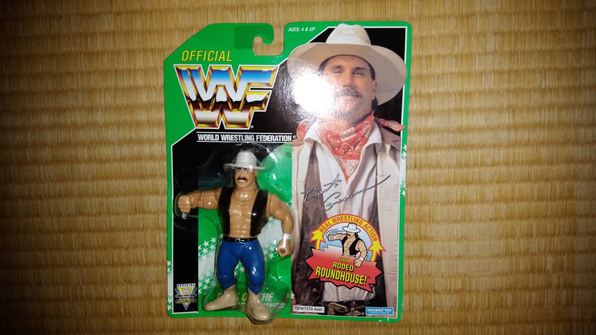 1円スタート 超レア ハズブロ HASBRO 製 WWFフィギュア バート・ガン 