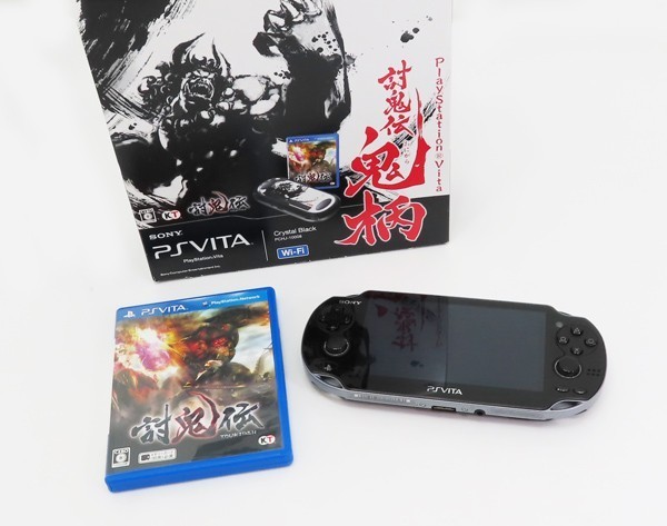 Playstation vita PCH-1000 討鬼伝モデル 鬼柄:1台 （○【SONY