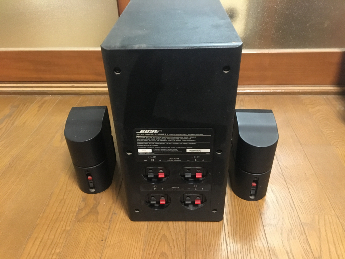 BOSE/ボーズ スピーカシステム ACOUSTMASS 5 SERIESⅡ 音出しOK BOSE
