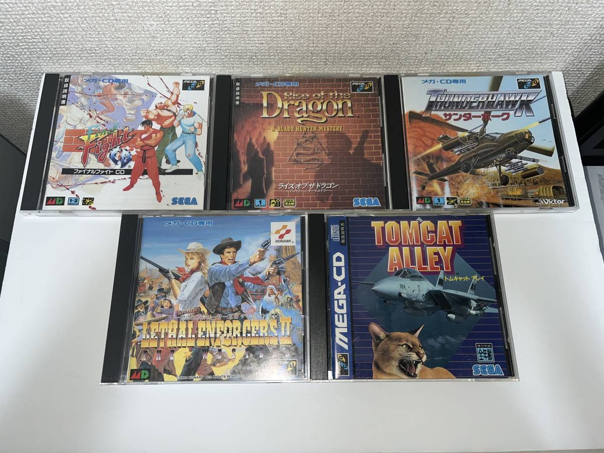 正規品，最新作 MD メガCD ソフト10本セット ファイナルファイト トムキャットアレイ ロードブラスターFX 他(アクション)｜売買されたオークション情報、yahooの商品情報をアーカイブ公開 - オークファン メガドライブ