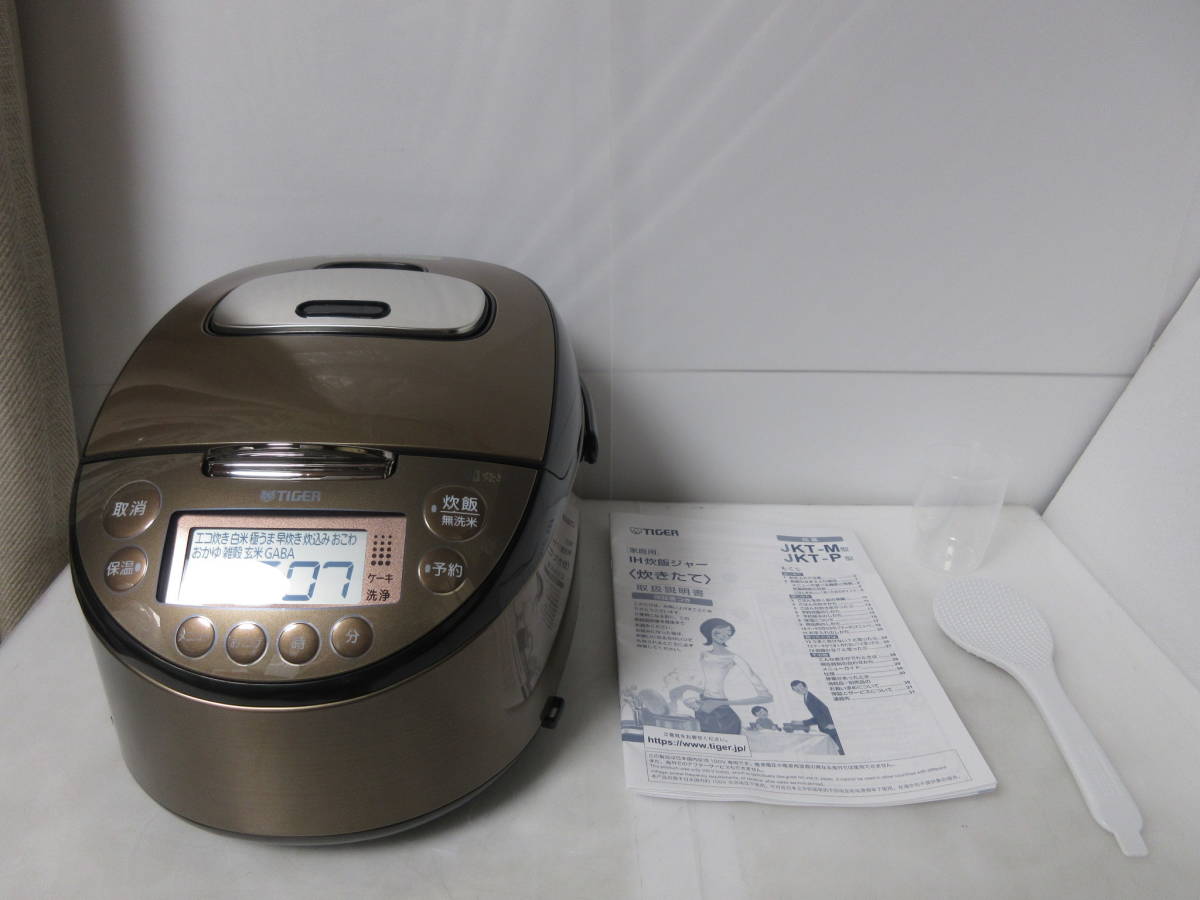 ☆ タイガー 炊きたて JKT-M100（5.5合炊き） 展示未使用品 高加熱剛つよ
