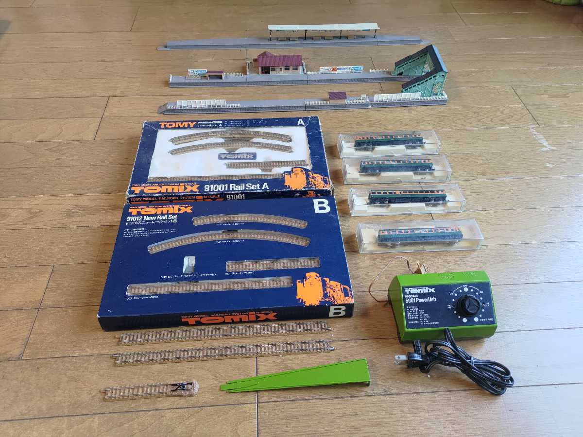 【正規品，100%新品】 鉄道模型 Nゲージ TOMIX パワーユニット レール 車両 駅 セット(Nゲージ)｜売買されたオークション情報、yahooの商品情報をアーカイブ公開 - オークファン その他