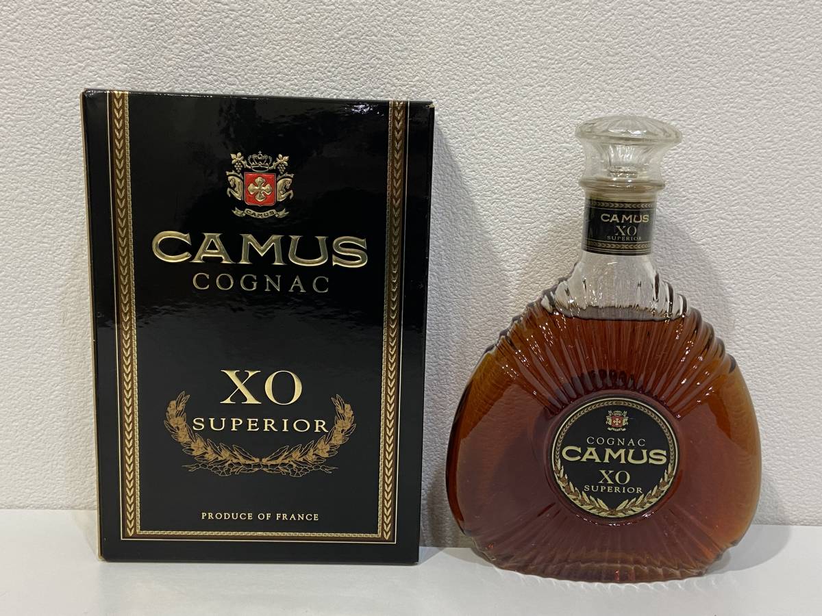 全品割引 【19022】中古品 未開栓 CAMUS カミュ XO COGNAC コニャック