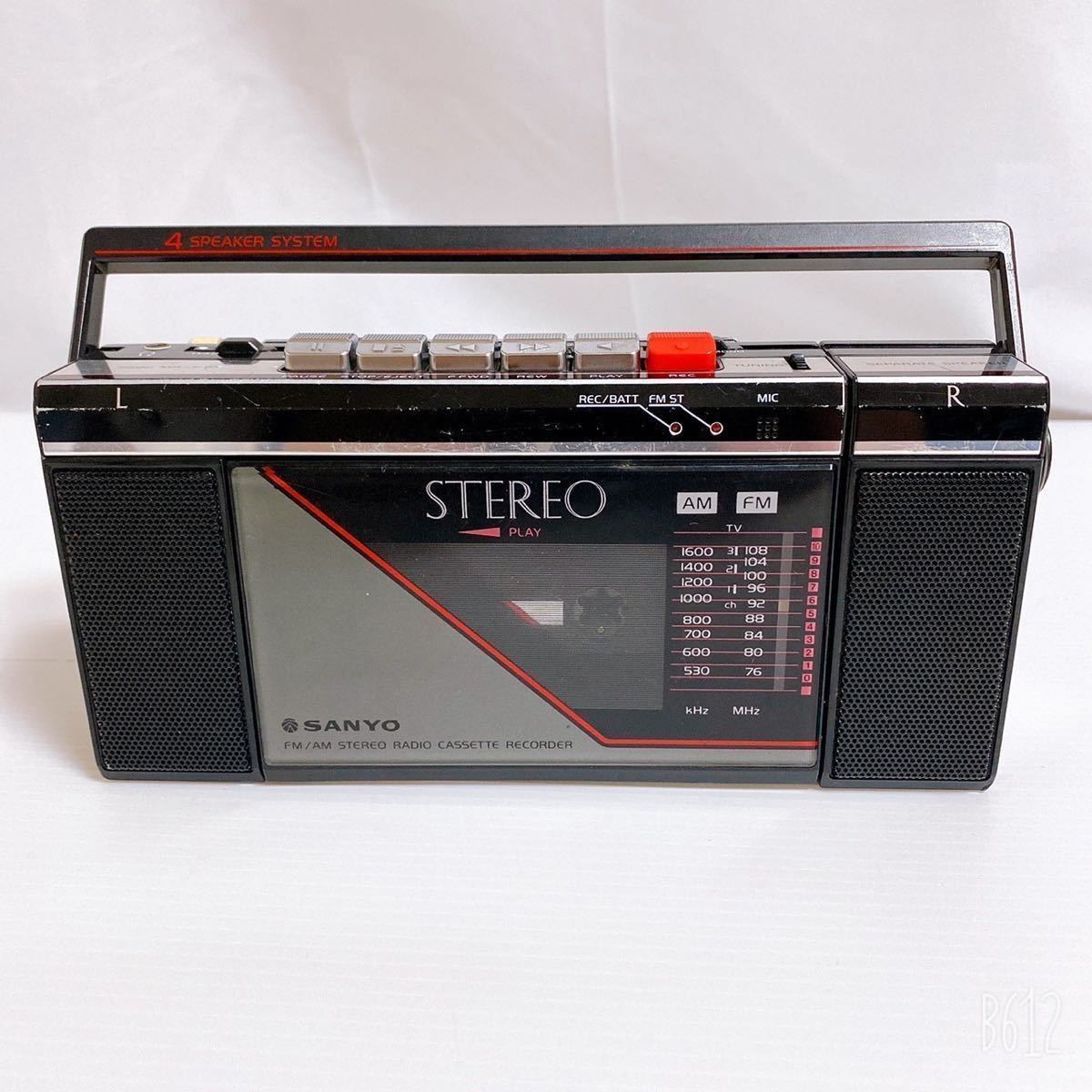SANYO サンヨー ラジカセ MR-F10(ラジカセ)｜売買されたオークション