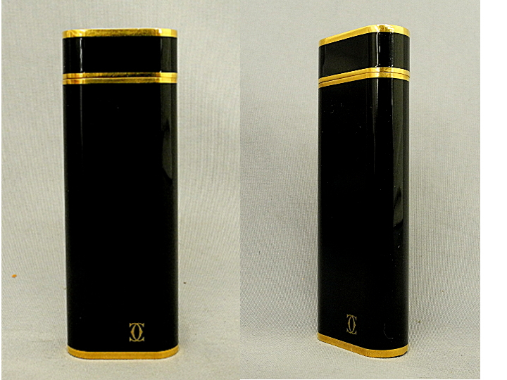 カルティエ Cartier ライター ☆ ガスライター ブラック ガス