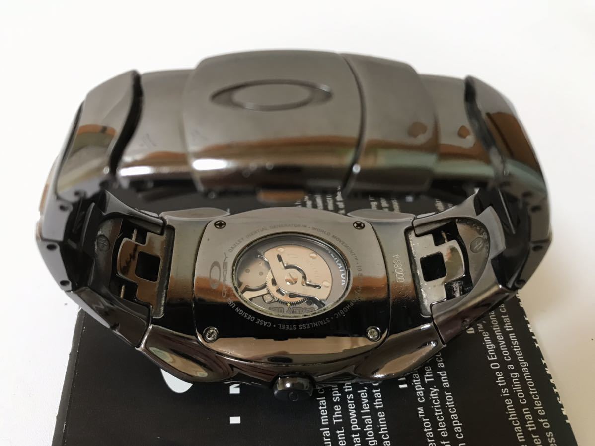 OAKLEY TIME BOMB オークリー 時計 タイムボム ジャンクです Oakley