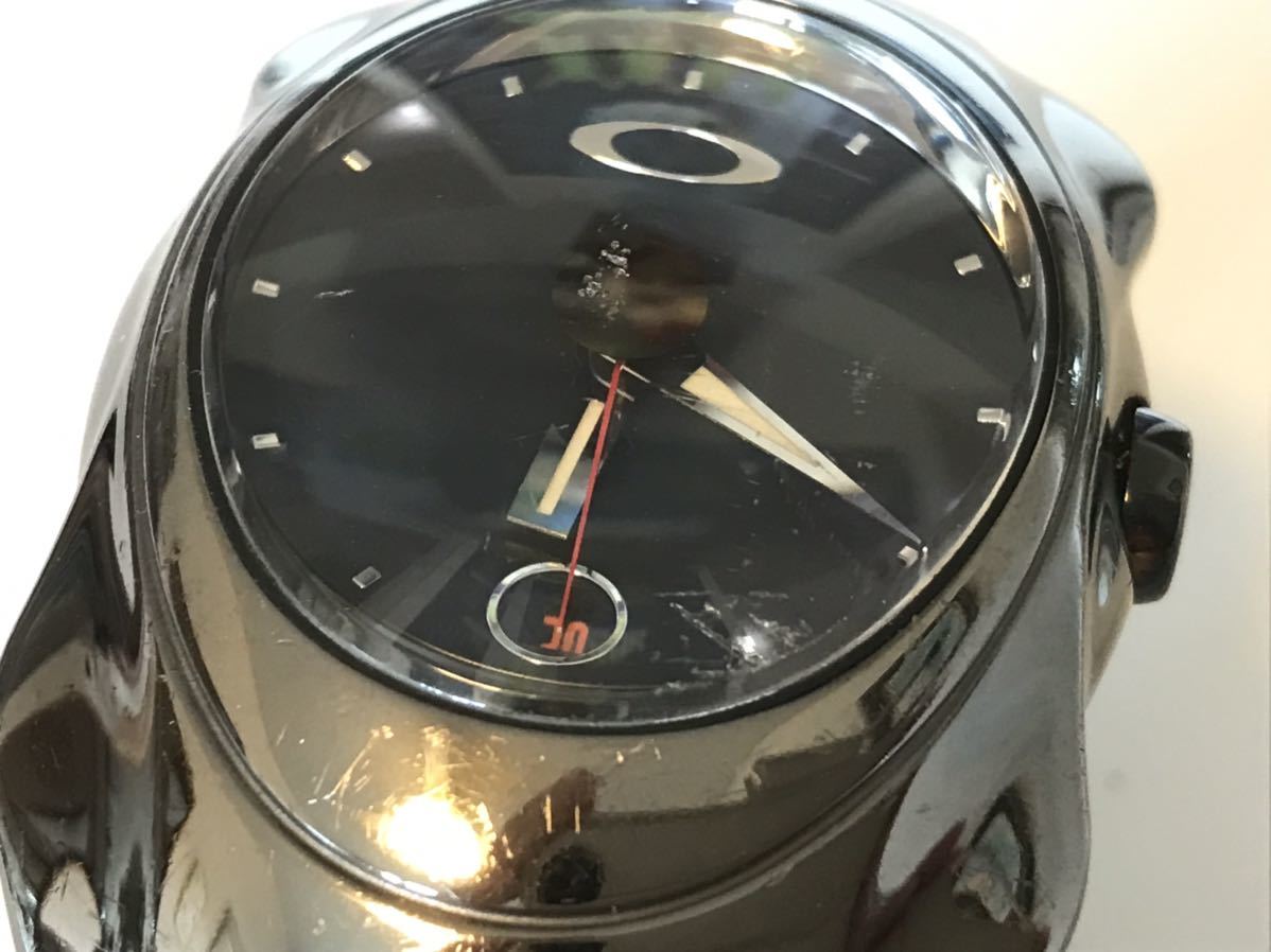 OAKLEY TIME BOMB オークリー 時計 タイムボム ジャンクです Oakley