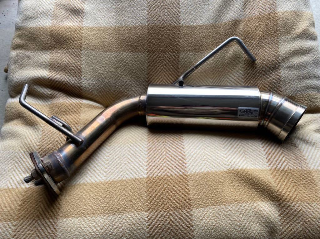 WirusWin ジムニー用 ウィルズウィン・ステンレスリアマフラー！JB23
