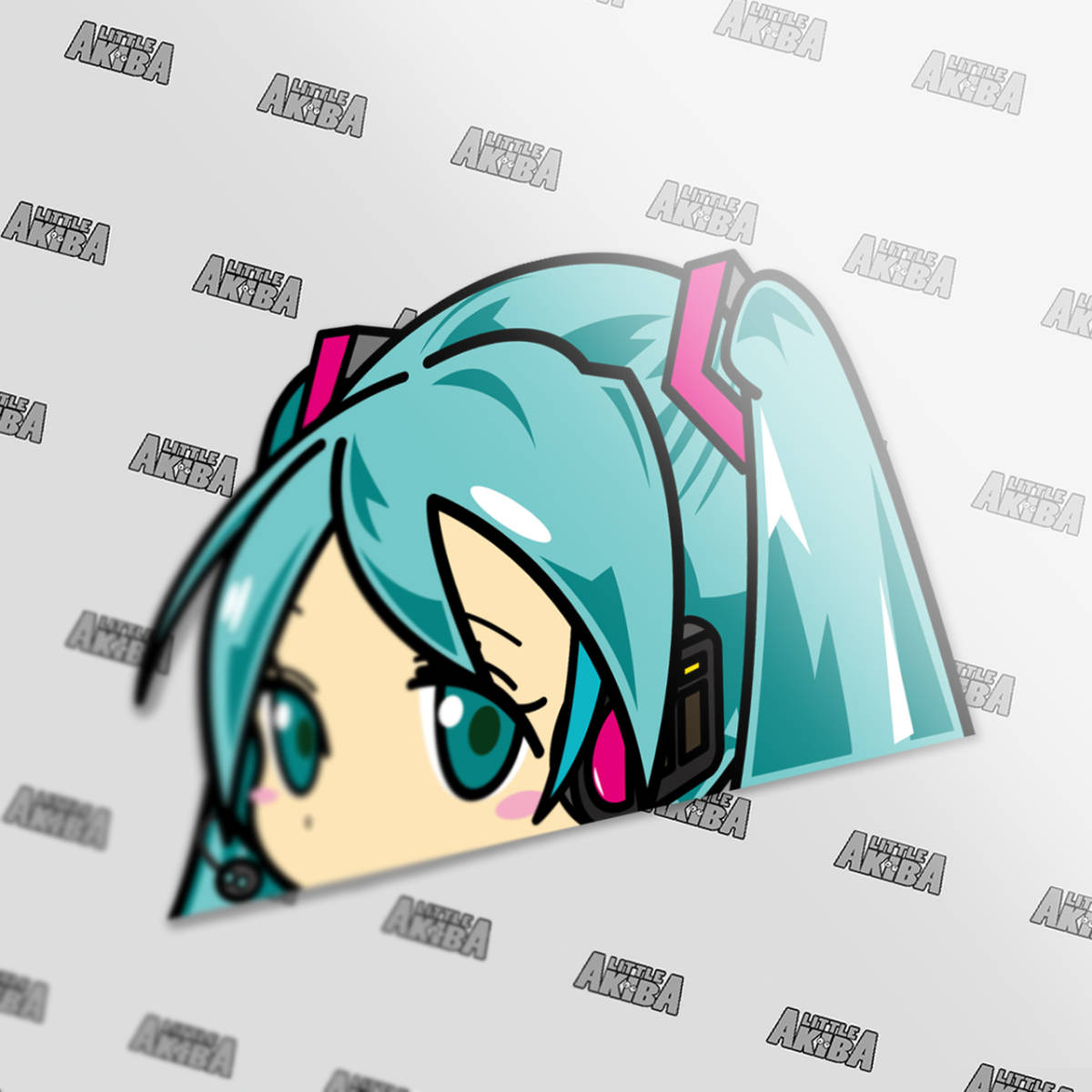 正規代理店 リトルアキバ Peeking Miku 初音ミク ボカロ Usdm Jdm 輸入アニメステッカー 痛車 Little Akiba サンセット ステッカー キャラクター 売買されたオークション情報 Yahooの商品情報をアーカイブ公開 オークファン Aucfan Com