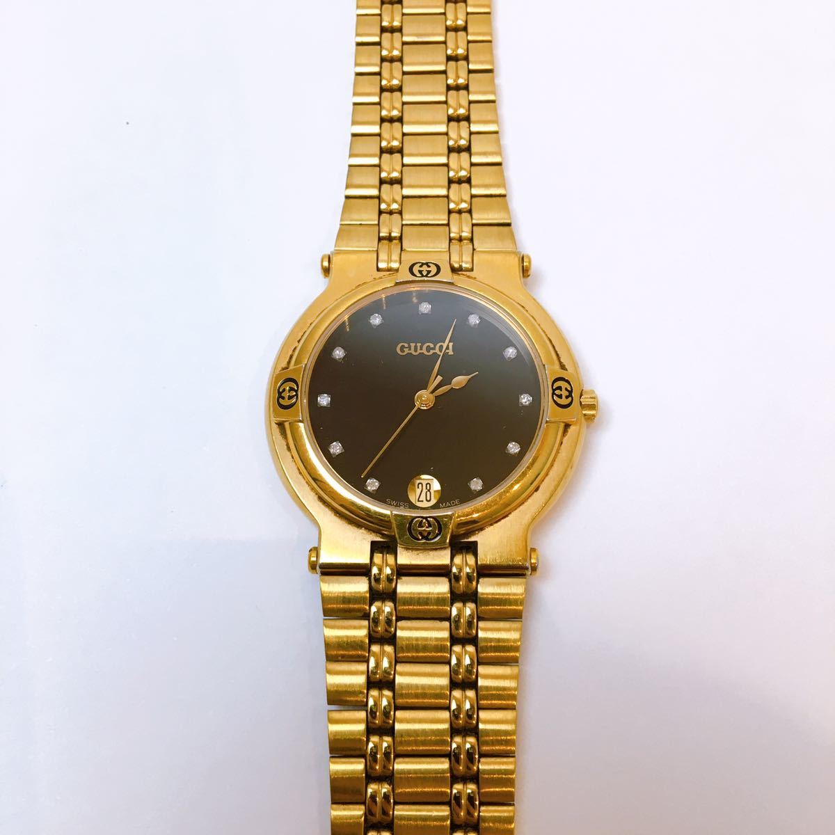 9200M デイト 腕時計 インターロッキング ⁄ GUCCI（腕時計）の 【中古