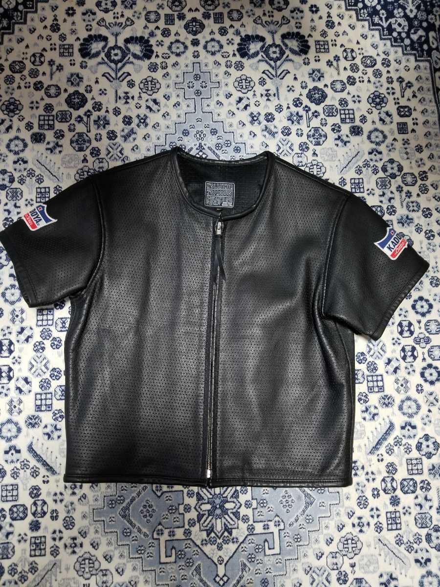 カドヤ パンチングレザージャケット KADOYA K‘S LEATHER KADOYA LEATHER カドヤ ⁄ KADOYA(カドヤ) PL-STANDARD-SS 【KADOYA
