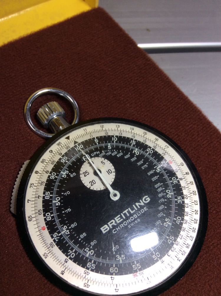 8 BREITLING ブライトリング ストップウォッチ 稼働品 アンティーク