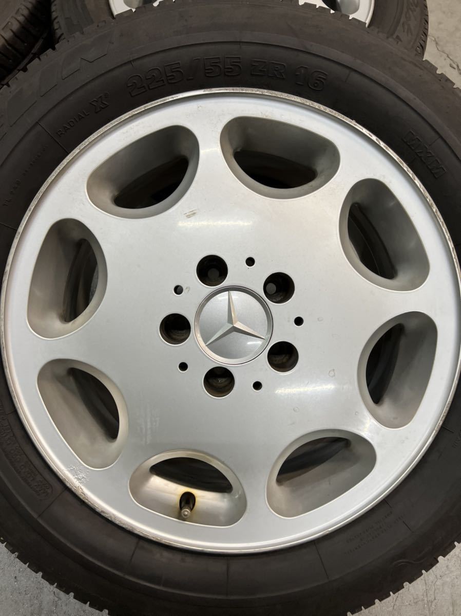 希少 ベンツ W124 500E 純正 アルミホイール 4本セット W123036 R129 