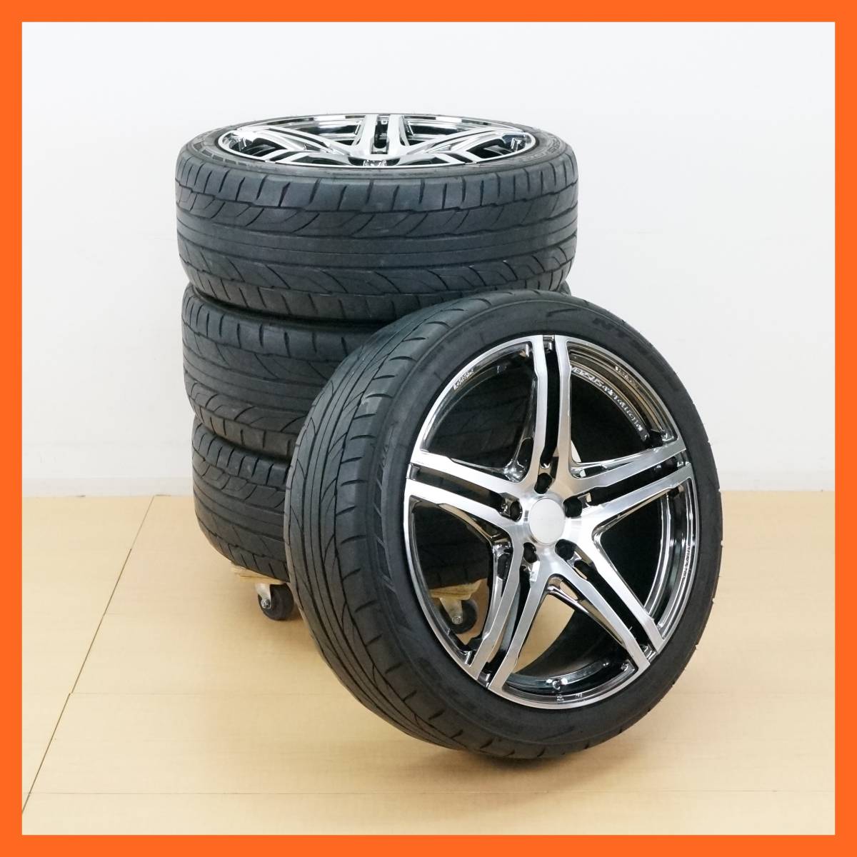 レイズ】ベルサス VARIANCE V.V.5.2S 限定カラー SSJ 20×8.5J 38 5穴 