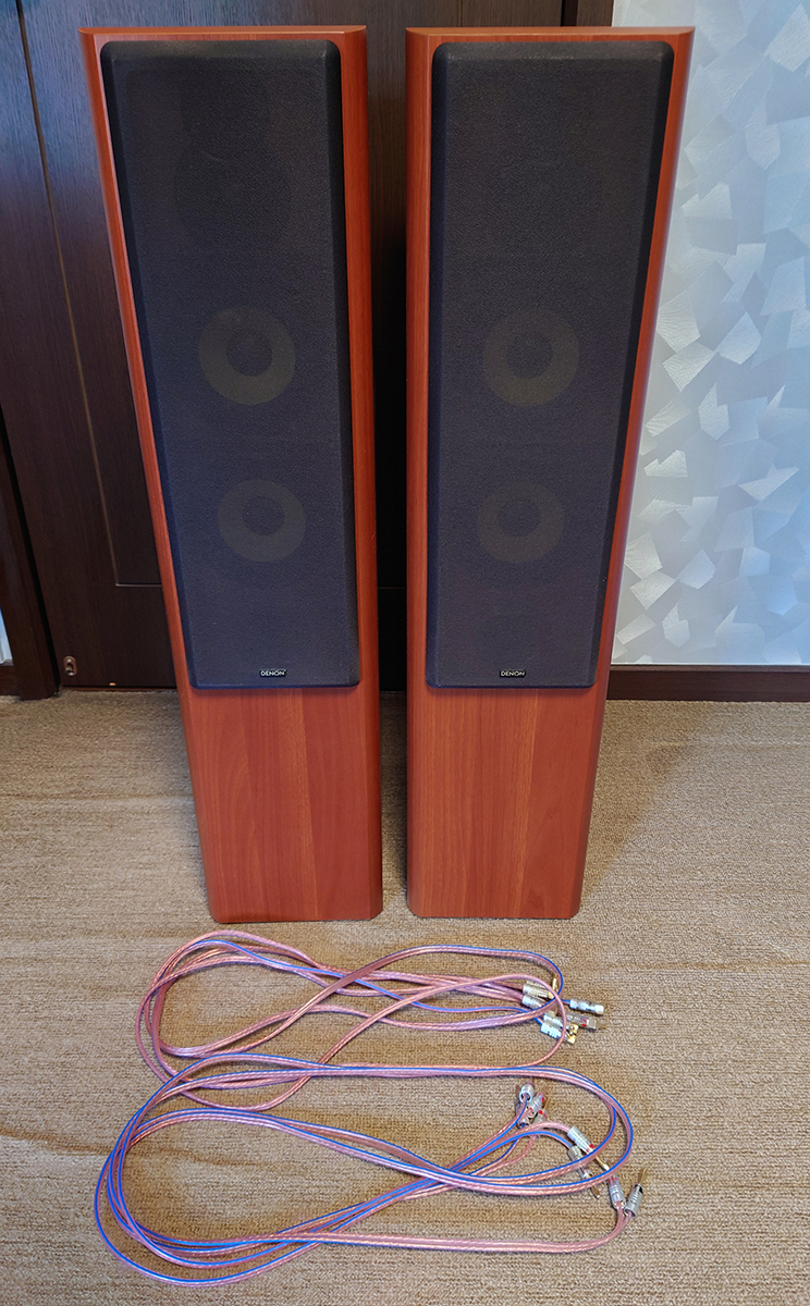 SC-T555SA DENON トールボーイスピーカー L76441400 H72658 2本 DENON