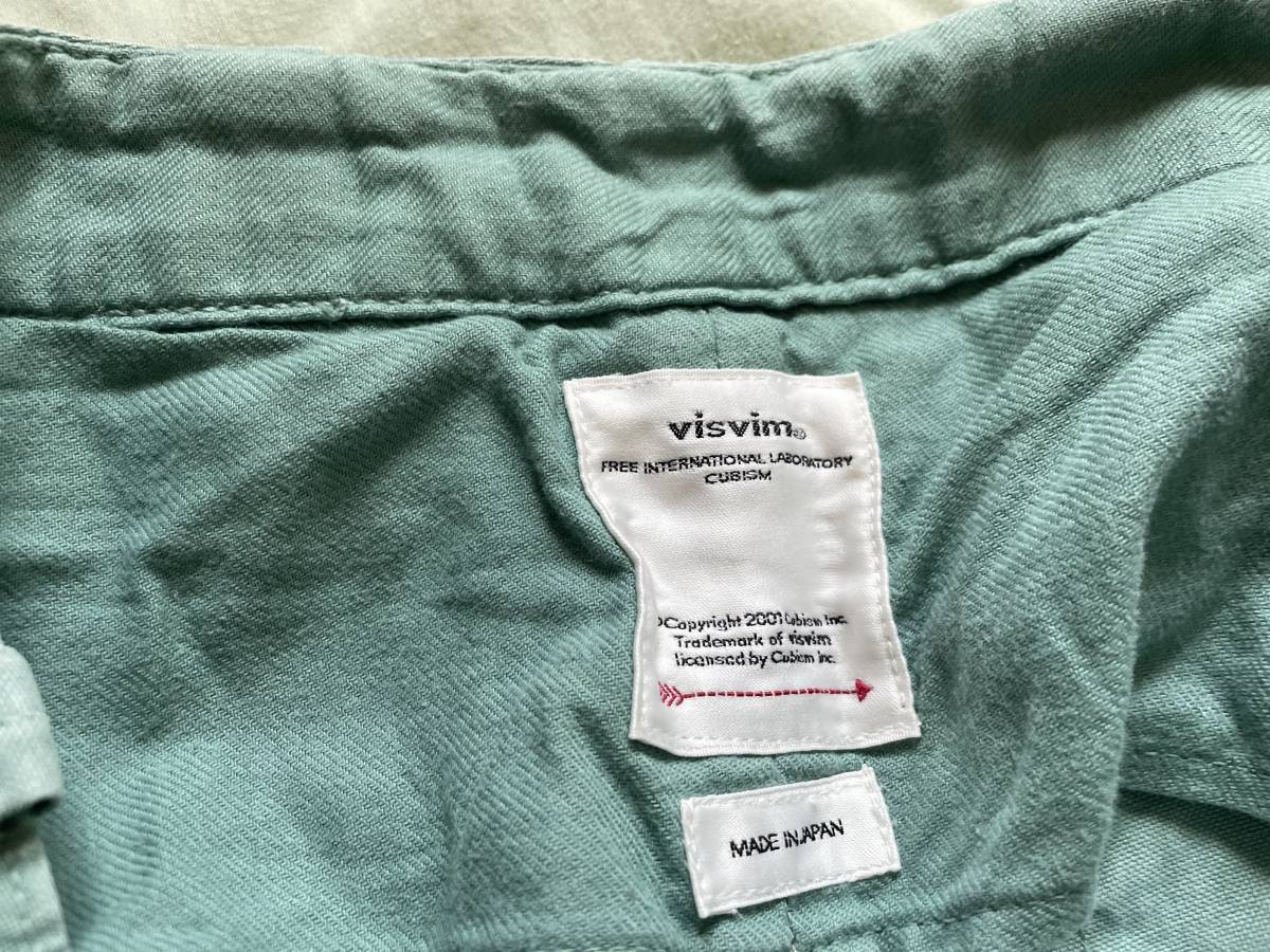 visvim GIFFORD PANTS DMGD size=1 GREEN 希少 BANDANA KOFU