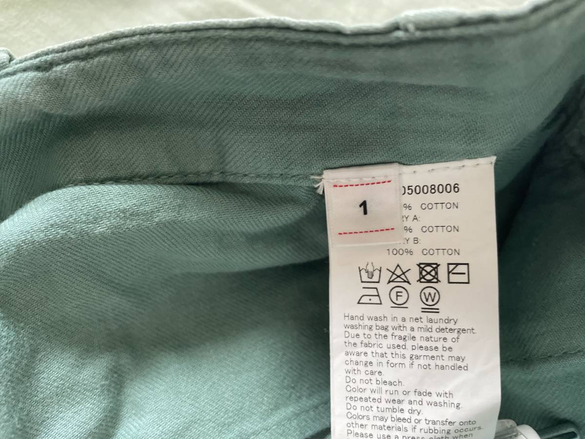 visvim GIFFORD PANTS DMGD size=1 GREEN 希少 BANDANA KOFU