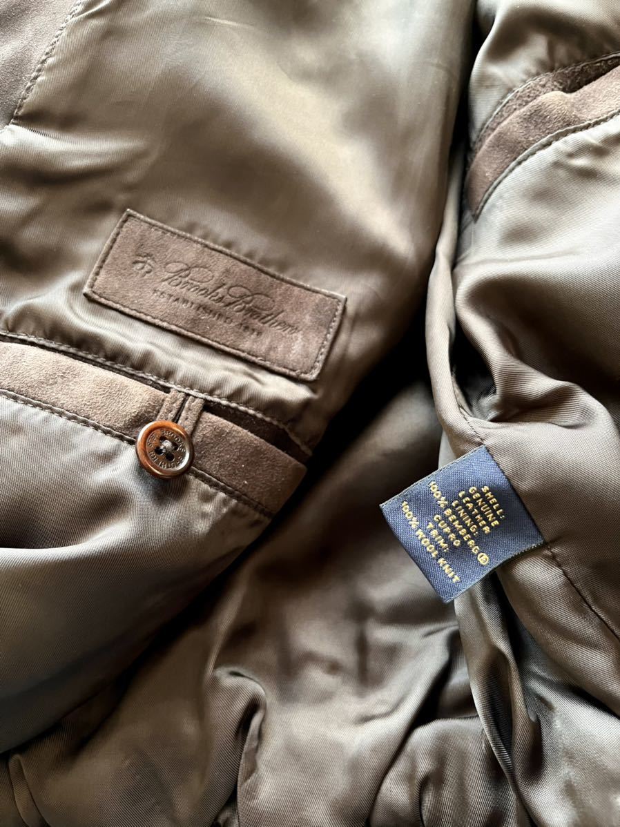 BROOKS BROTHERS G-9 SUEDE LEATHER SWING TOP ブルックスブラザーズ
