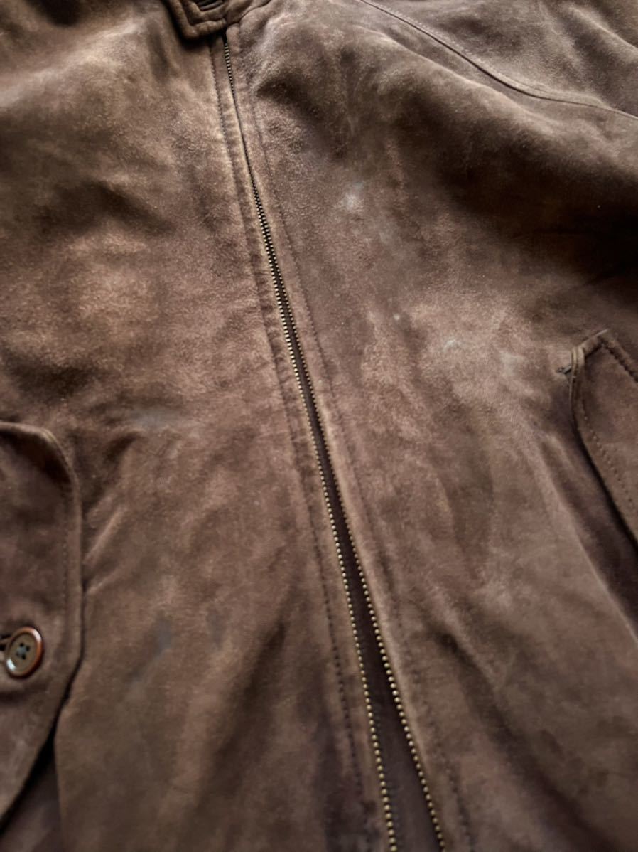 BROOKS BROTHERS G-9 SUEDE LEATHER SWING TOP ブルックスブラザーズ