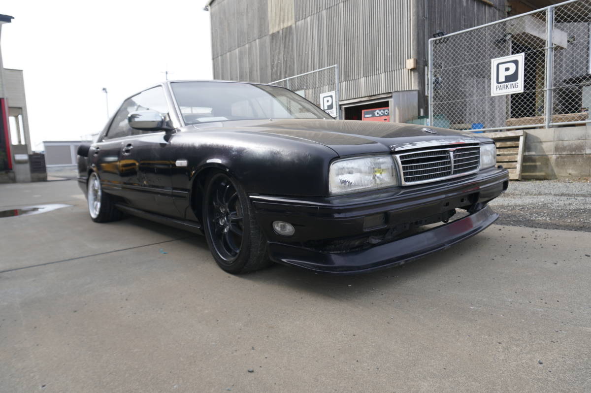 Y31シーマ サンルーフ付き タイプ2 日産 Y31シーマ 希少サンルーフ タイプⅡ？ H2年式 5速公認 車高調