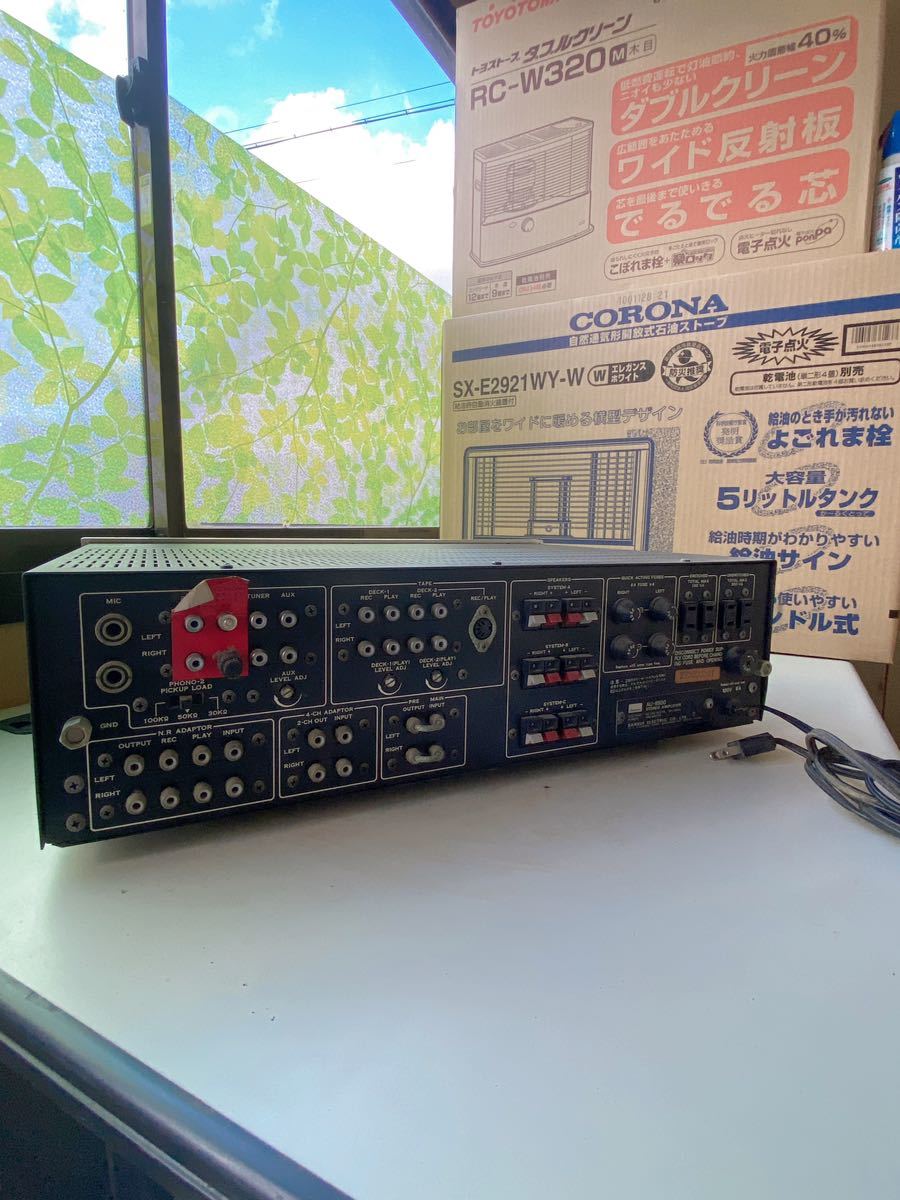 AU-8500 サンスイ プリメインアンプ 重量級プリメインアンプ 行董Sansui 通電のみ確認済 サンスイ SANSUI プリメインアンプ AU-8500　通電のみ確認済　ジャンク品