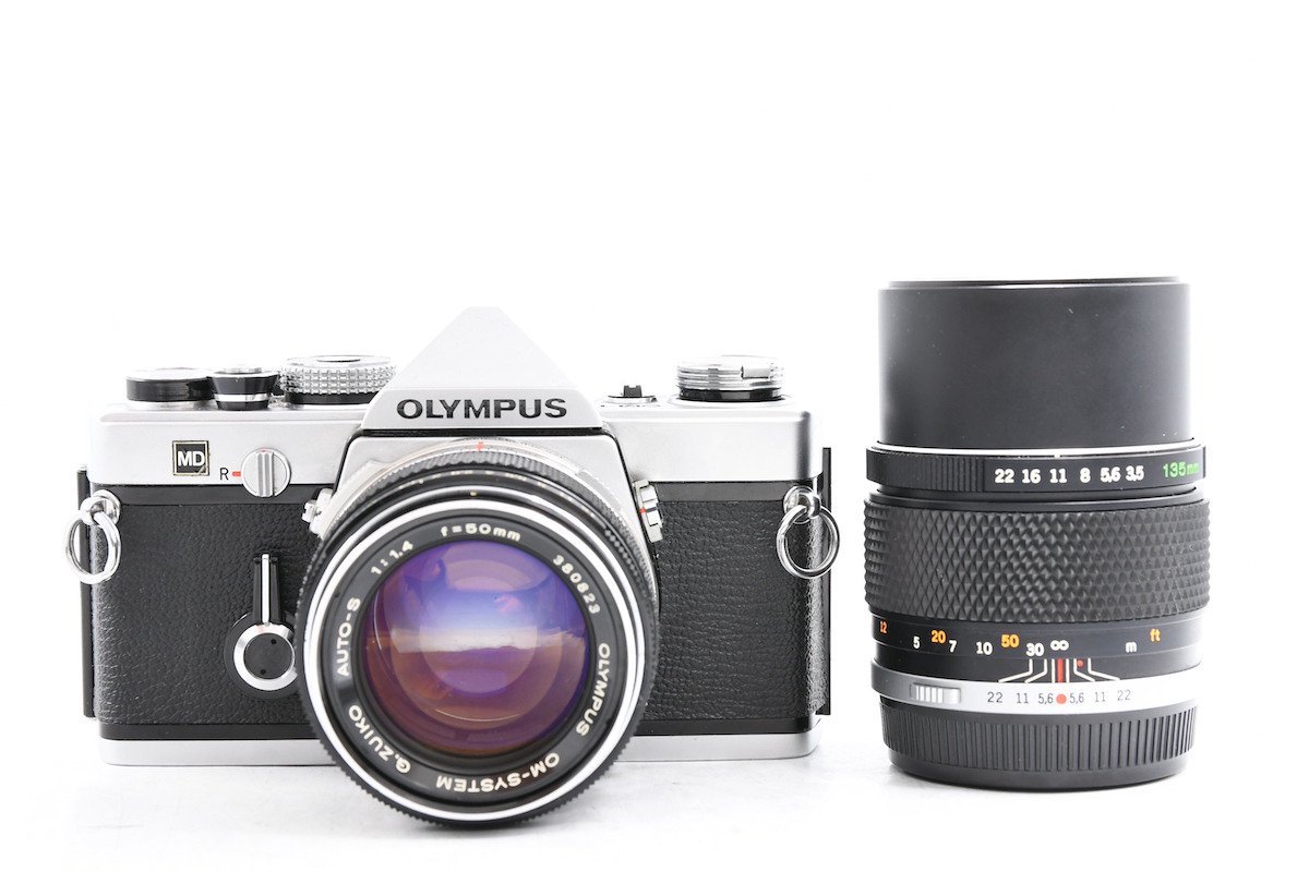OLYMPUS OM-1 オリンパス フィルムカメラ □ BLACK ブラック 一眼レフ