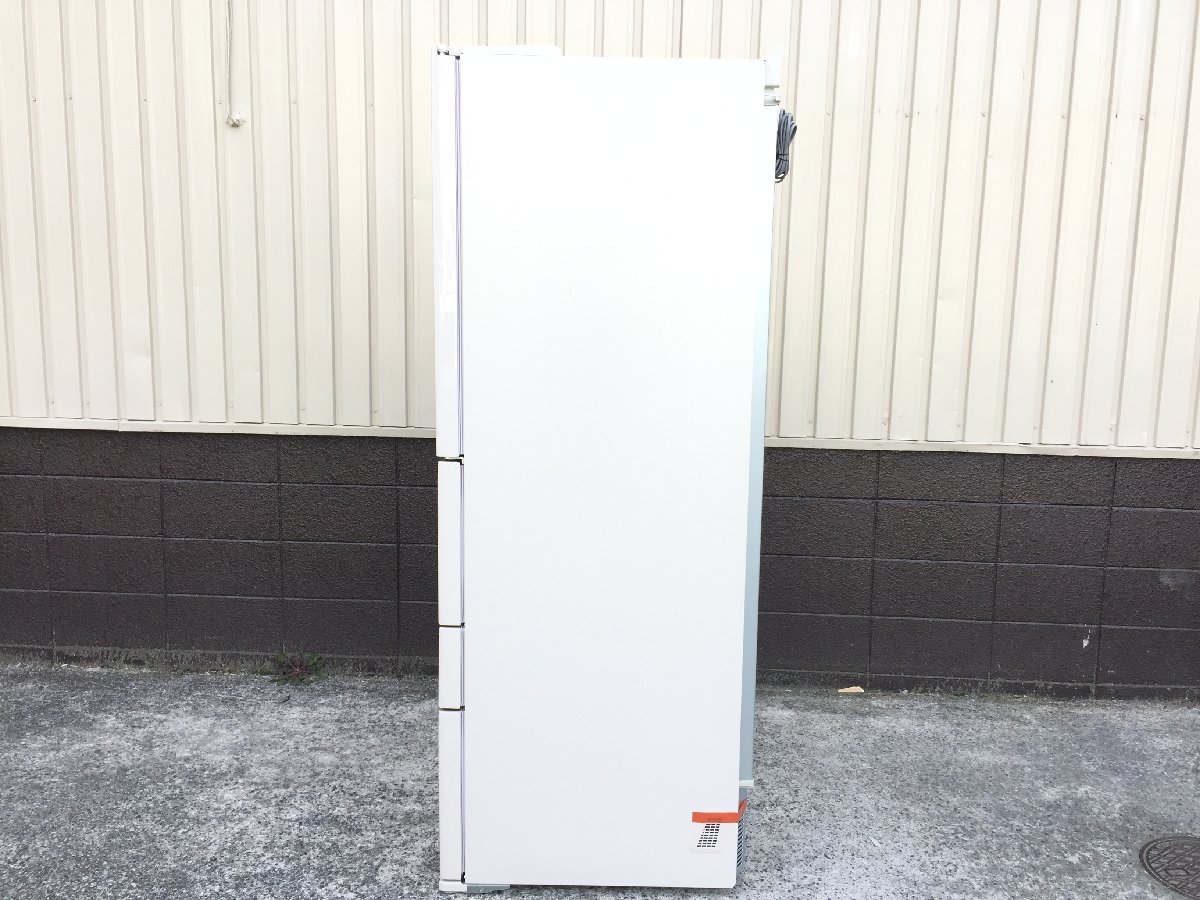 極美品 TOSHIBA 東芝 VEGETA GR-R510FZ 冷凍冷蔵庫 フレンチドア 6ドア 508L 真ん中野菜室 タッチオープン 除菌 脱臭 2019年製 d100045M